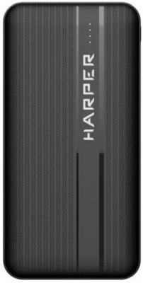 Внешний аккумулятор Power Bank 10000 мАч Harper PB-10006 черный