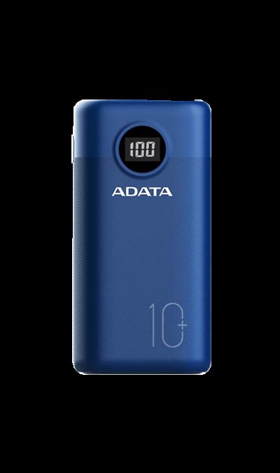 Аккумулятор ADATA P10000QCD, Li-Ion, 10000 мАч, синий