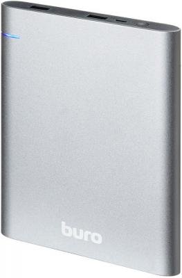 Внешний аккумулятор Power Bank 21000 мАч BURO RCL-21000 темно-серый