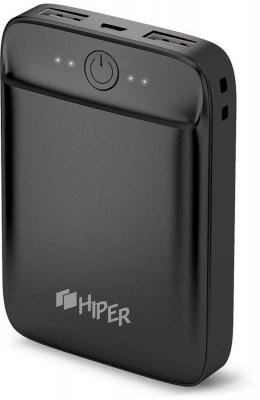 Аккумулятор HIPER Внешний аккумулятор HIPER SL6000 Li-Pol 6000 mAh 2.1A+2.1A 2xUSB черный