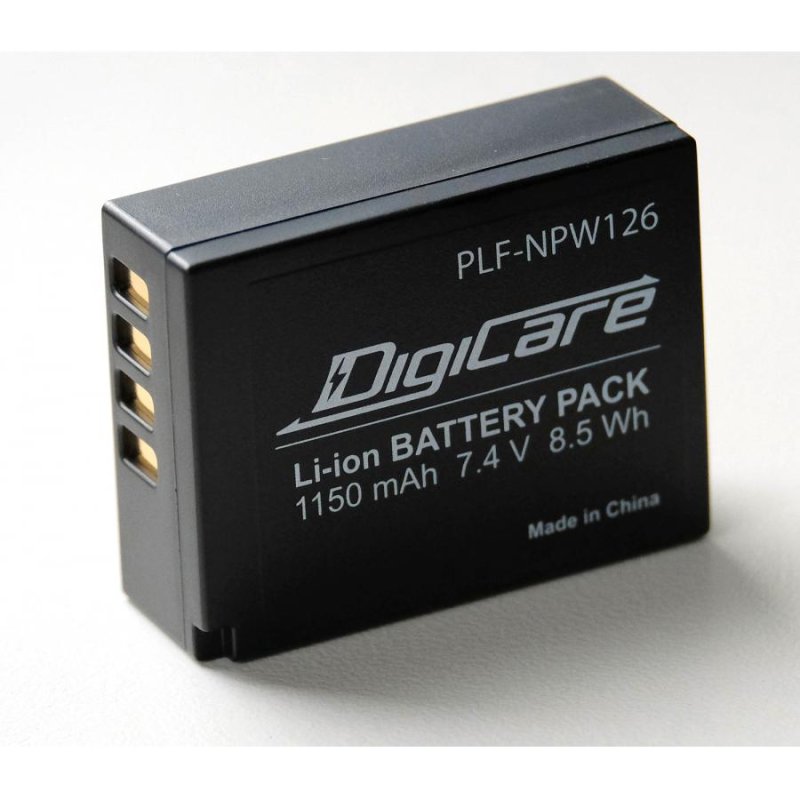 Аккумулятор DigiCare PLF-NPW126 / NP-W126 для X-M1, X-E1, X-PRO1, HS30EXR, HS35EXR